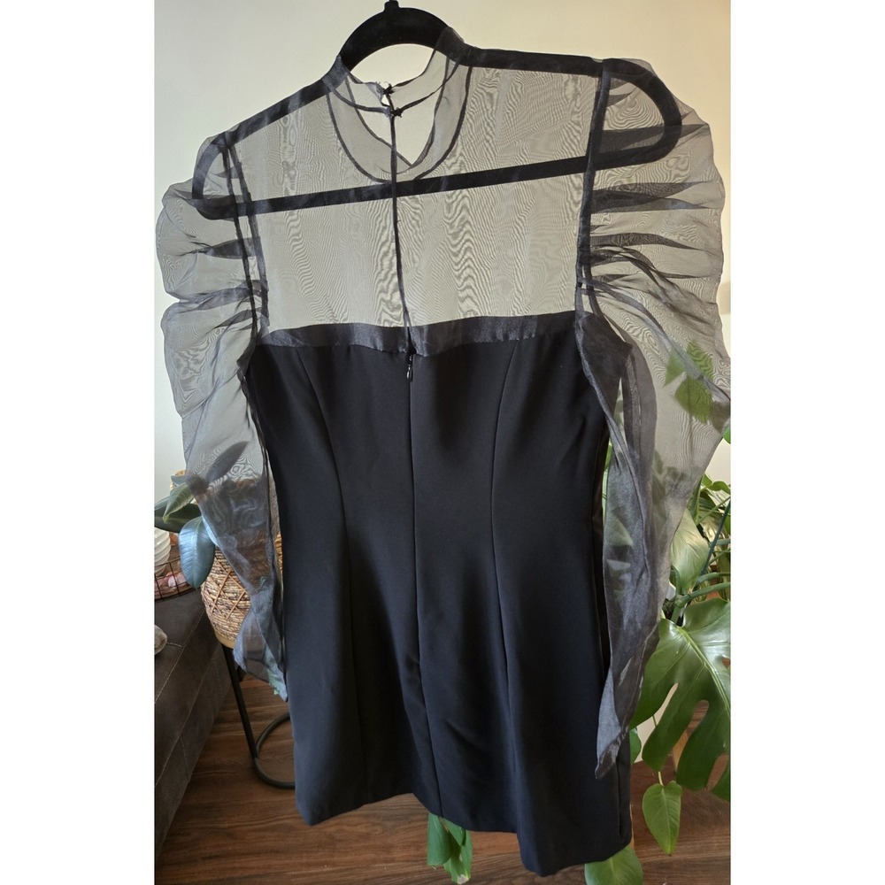 Amanda Uprichard X REVOLVE Black Mini Dress Womens Small USA - Picture 5 of 8